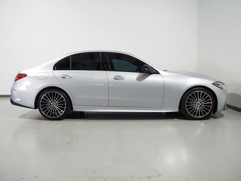 2024 Mercedes-Benz C-Class C 300 *AMG LINE NIGHT PKG, EXCLUSIVE TRIM, NAVIGATION, ADAPTIVE CRUISE, SAFETY ALERTS, 360 VIEW CAMERAS, PANORAMA MOONROOF, CLIMATE SEATS, AUTOMATIC PARKING, 19 INCH ALLOYS, BURMESTER AUDIO, WIRELESS CHARGING Round Rock TX