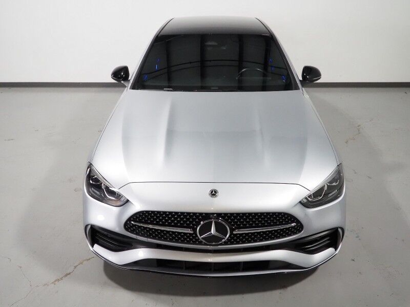 2024 Mercedes-Benz C-Class C 300 *AMG LINE NIGHT PKG, EXCLUSIVE TRIM, NAVIGATION, ADAPTIVE CRUISE, SAFETY ALERTS, 360 VIEW CAMERAS, PANORAMA MOONROOF, CLIMATE SEATS, AUTOMATIC PARKING, 19 INCH ALLOYS, BURMESTER AUDIO, WIRELESS CHARGING Round Rock TX