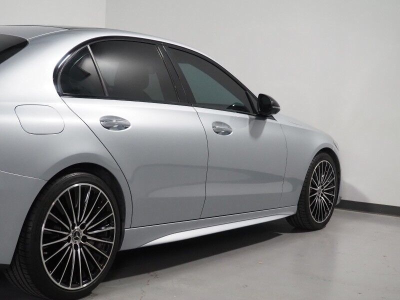 2024 Mercedes-Benz C-Class C 300 *AMG LINE NIGHT PKG, EXCLUSIVE TRIM, NAVIGATION, ADAPTIVE CRUISE, SAFETY ALERTS, 360 VIEW CAMERAS, PANORAMA MOONROOF, CLIMATE SEATS, AUTOMATIC PARKING, 19 INCH ALLOYS, BURMESTER AUDIO, WIRELESS CHARGING Round Rock TX