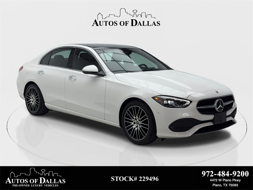2024 Mercedes-Benz C-Class C 300 NAV,CAM,PANO,HTD STS,BLIND SPOT,18&quot; WLS Plano TX