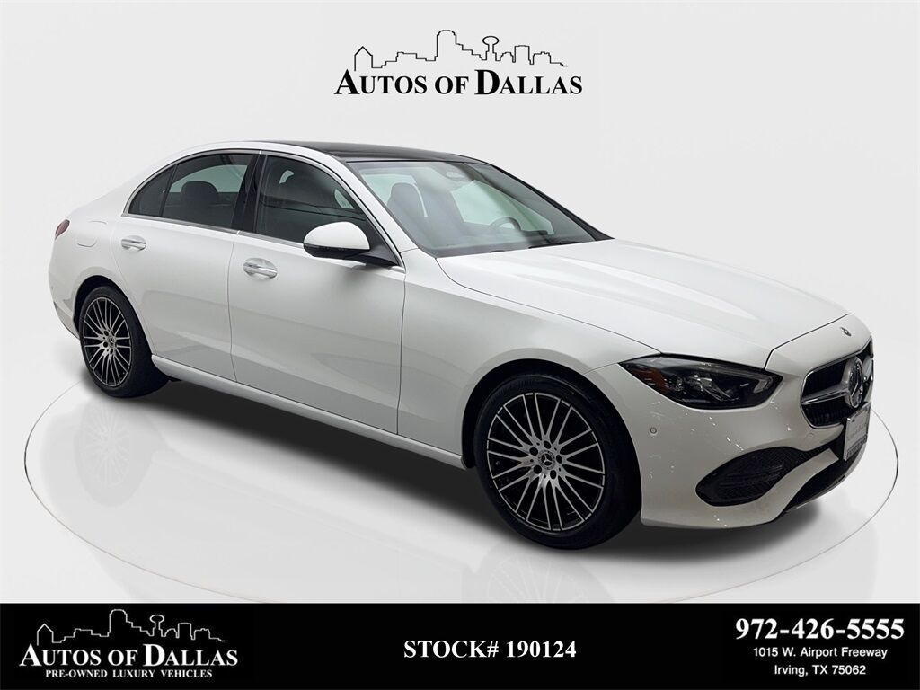 2024 Mercedes-Benz C-Class C 300 NAV,CAM,PANO,HTD STS,BLIND SPOT,18&quot; WLS Irving TX