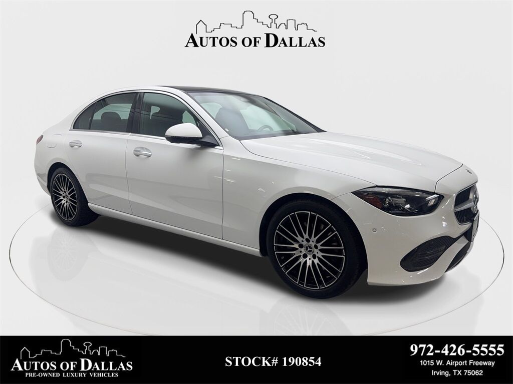 2024 Mercedes-Benz C-Class C 300 NAV,CAM,PANO,HTD STS,BLIND SPOT,18&quot; WLS Irving TX