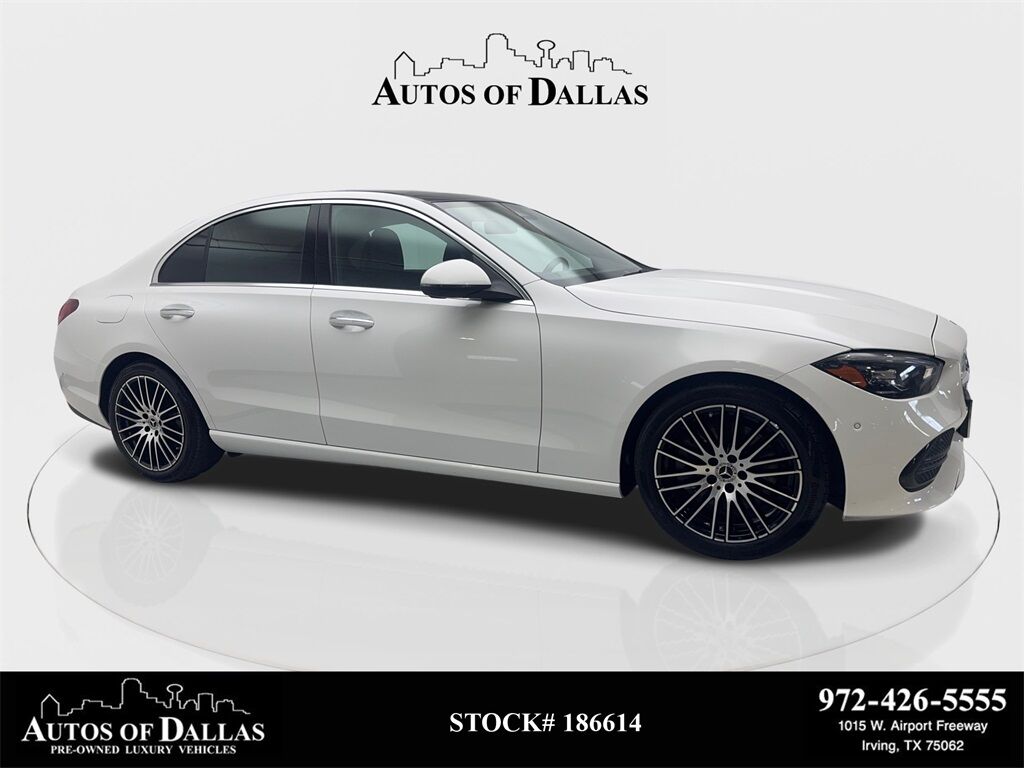 2024 Mercedes-Benz C-Class C 300 NAV,CAM,PANO,HTD STS,BLIND SPOT,18&quot; WLS Irving TX