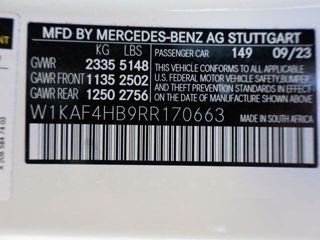 2024 Mercedes-Benz C-Class C 300 Oshkosh WI 2024 Mercedes-Benz C-Class C 300 Oshkosh WI