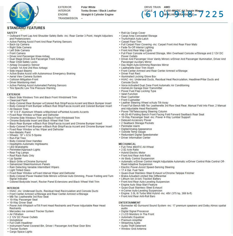 2024 Mercedes-Benz E-Class E 450 West Chester PA