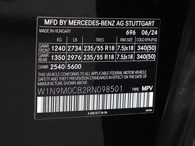2024 Mercedes-Benz EQB 250+ *AMG NIGHT PKG, NAVIGATION, SAFETY ALERTS, BACKUP-CAMERA, COLOR TOUCHSCREEN, PANORAMA MOONROOF, HEATED SEATS/STEERING, POWER LIFTGATE, KEYLESS GO, WIRELESS CHARGING, ANDROID & APPLE Round Rock TX
