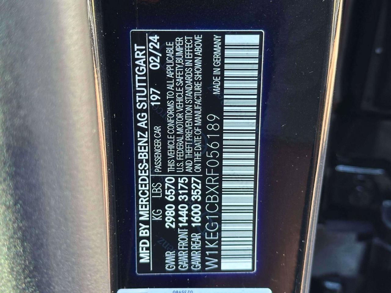 2024 Mercedes-Benz EQE EQE 350 Morristown NJ