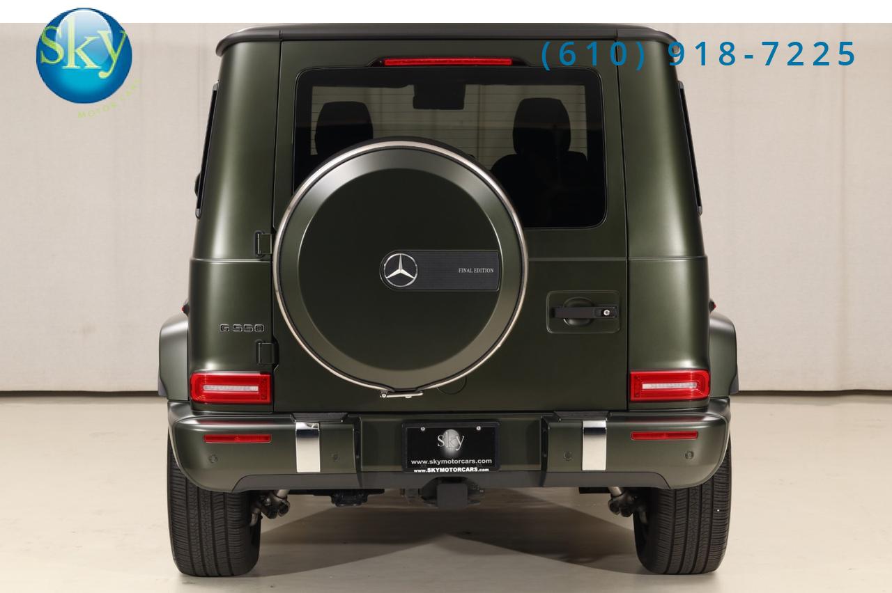 2024 Mercedes-Benz G-Class 4MATIC AWD G 550 FINAL EDITION PKG $190,400 MSRP West Chester PA
