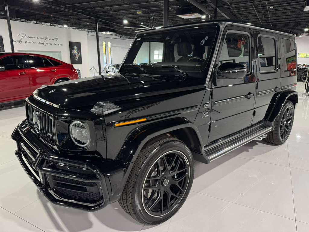 2024 Mercedes-Benz G-Class AMG G 63 Night Package,Nappa leather,Dinamica/carbon trim,Burmester High-End audio AND MUCH MORE!!!