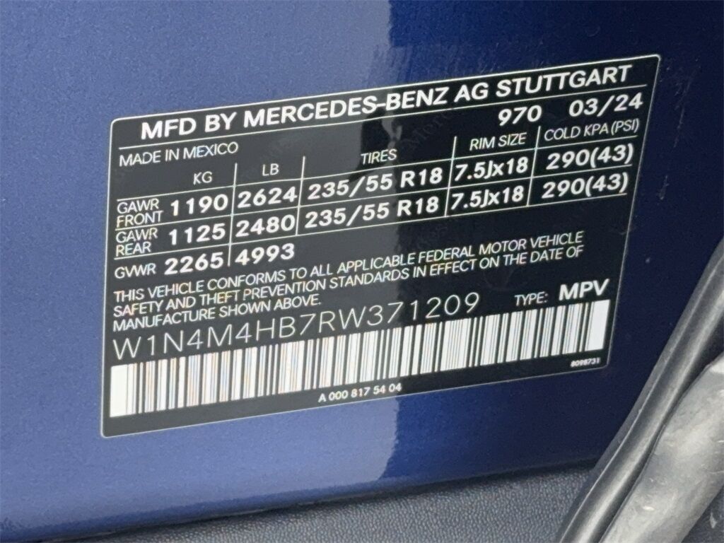 2024 Mercedes-Benz GLB GLB 250 NAV,CAM,PANO,HTD STS,BLIND SPOT,19&quot; WLS Plano TX