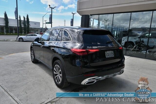 2024 Mercedes-Benz GLC 300 / AWD / Power Heated & Cooled Leather Seats / Blind Spot Alert / Apple CarPlay & Android Auto / Bluetooth / Back Up Camera / Cruise Control / Power Liftgate / Keyless Entry & Start / 32 MPG / 1-Owner Anchorage AK