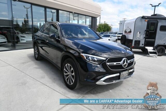 2024 Mercedes-Benz GLC 300 / AWD / Power Heated & Cooled Leather Seats / Blind Spot Alert / Apple CarPlay & Android Auto / Bluetooth / Back Up Camera / Cruise Control / Power Liftgate / Keyless Entry & Start / 32 MPG / 1-Owner Anchorage AK