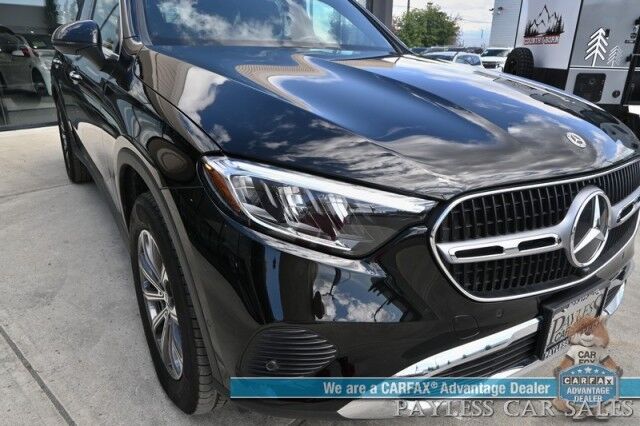2024 Mercedes-Benz GLC 300 / AWD / Power Heated & Cooled Leather Seats / Blind Spot Alert / Apple CarPlay & Android Auto / Bluetooth / Back Up Camera / Cruise Control / Power Liftgate / Keyless Entry & Start / 32 MPG / 1-Owner Anchorage AK