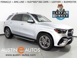 2024 Mercedes-Benz GLE 450e Plug-In Hybrid 4MATIC *PINNACLE TRIM, AMG LINE, HEADS-UP DISPLAY, NAVIGATION, SAFETY ALERTS, 360 CAMERAS, MOONROOF, LEATHER, CLIMATE/MASSAGE SEATS, BURMESTER AUDIO, WIRELESS CHARGING, ANDROID & APPLE