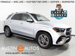 2024_Mercedes-Benz_GLE 450e Plug-In Hybrid 4MATIC_*PINNACLE TRIM, AMG LINE, HEADS-UP DISPLAY, NAVIGATION, SAFETY ALERTS, 360 CAMERAS, MOONROOF, LEATHER, CLIMATE/MASSAGE SEATS, BURMESTER AUDIO, WIRELESS CHARGING, ANDROID & APPLE_ Round Rock TX