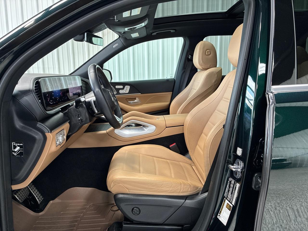 2024 Mercedes-Benz GLS450 AMG Line Exterior, Captain's Chairs, Acoustic Comfort Pkg, 5-Zone Climate, Soft Close Doors Houston TX