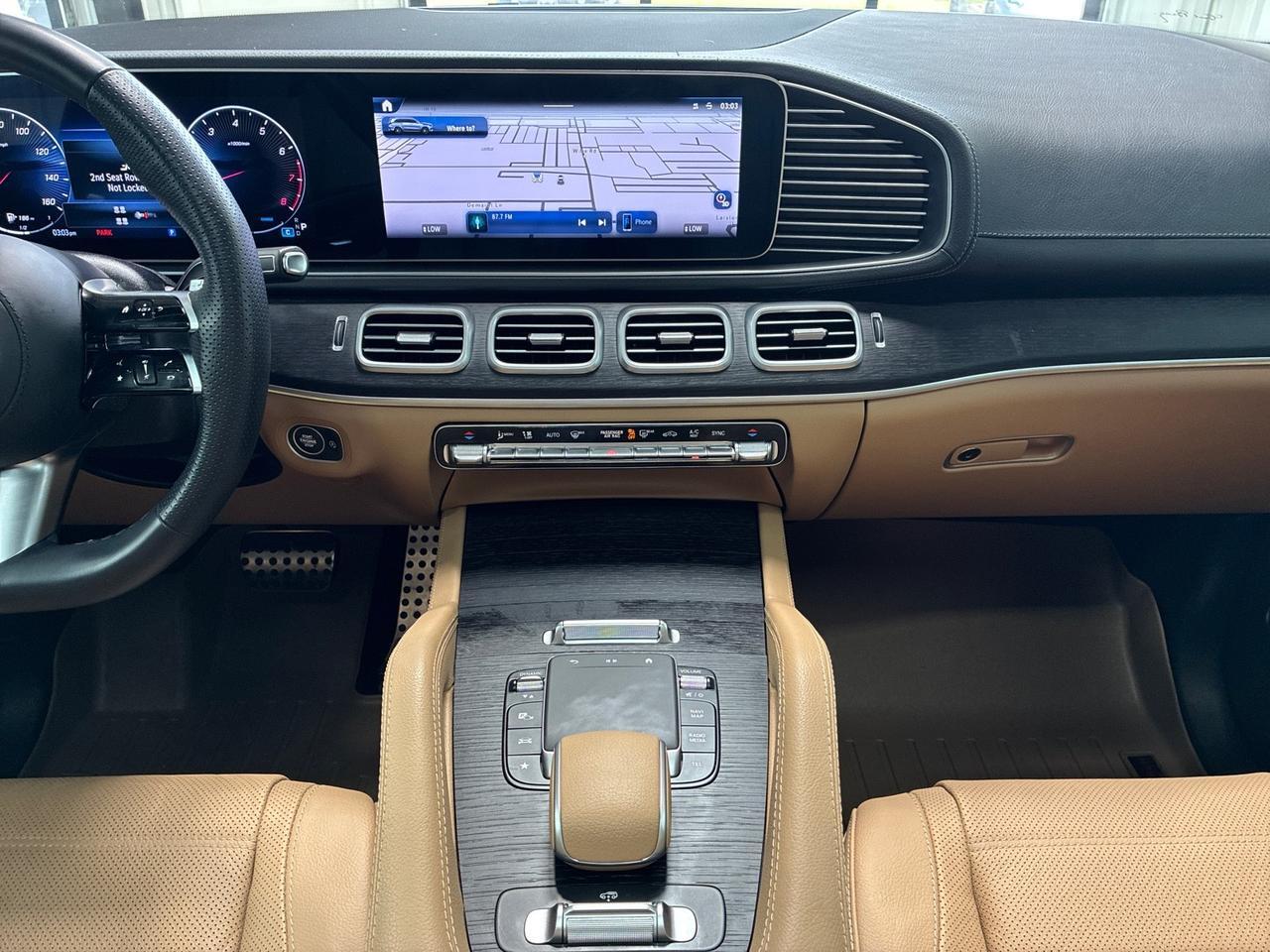 2024 Mercedes-Benz GLS450 AMG Line Exterior, Captain's Chairs, Acoustic Comfort Pkg, 5-Zone Climate, Soft Close Doors Houston TX