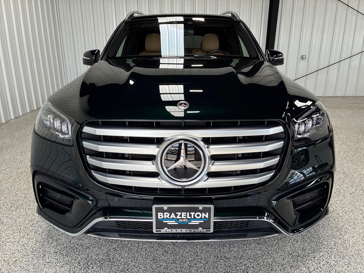 2024 Mercedes-Benz GLS450 AMG Line Exterior, Captain's Chairs, Acoustic Comfort Pkg, 5-Zone Climate, Soft Close Doors Houston TX