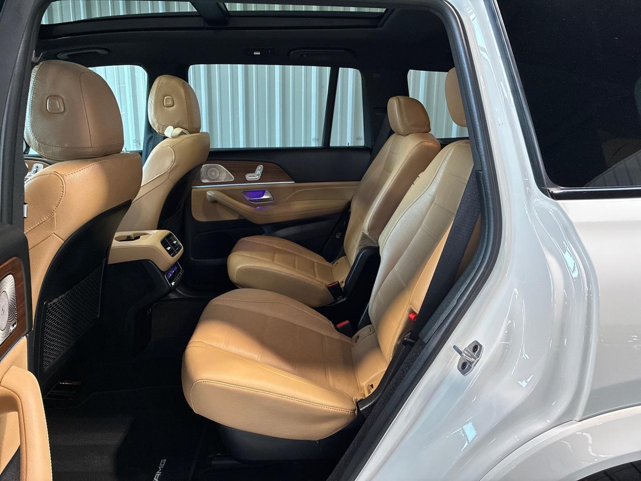 2024 Mercedes-Benz GLS450 AMG Line, Night Pkg, 23in AMG Wheels, 5-Zone Climate, Leather, Captain's Seats, Tow Houston TX