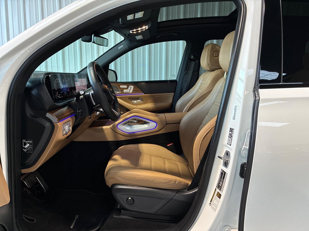 2024 Mercedes-Benz GLS450 AMG Line, Night Pkg, 23in AMG Wheels, 5-Zone Climate, Leather, Captain's Seats, Tow Houston TX