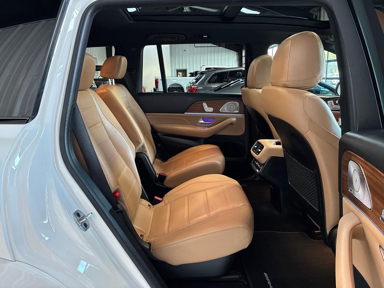 2024 Mercedes-Benz GLS450 AMG Line, Night Pkg, 23in AMG Wheels, 5-Zone Climate, Leather, Captain's Seats, Tow Houston TX