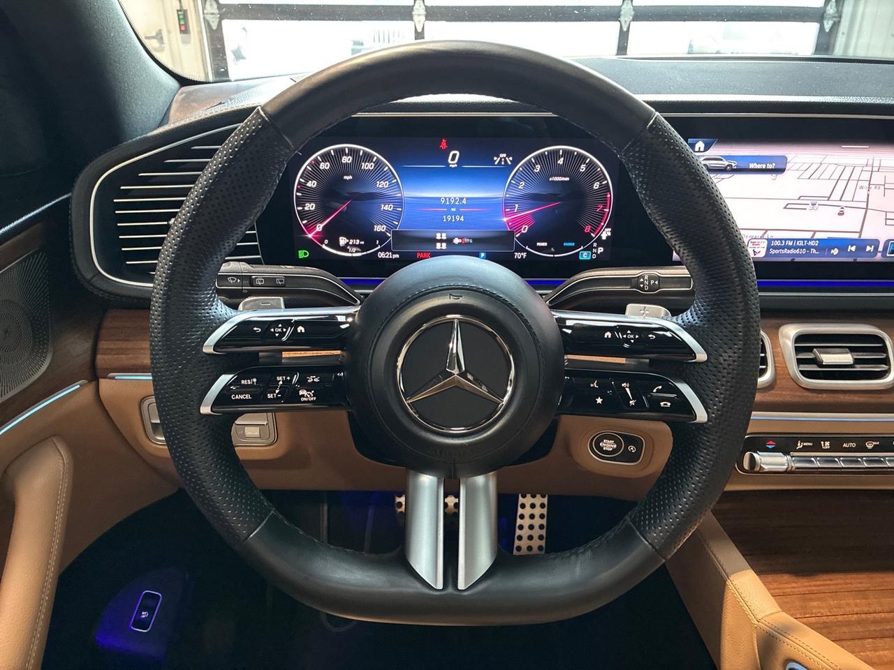 2024 Mercedes-Benz GLS450 AMG Line, Night Pkg, 23in AMG Wheels, 5-Zone Climate, Leather, Captain's Seats, Tow Houston TX