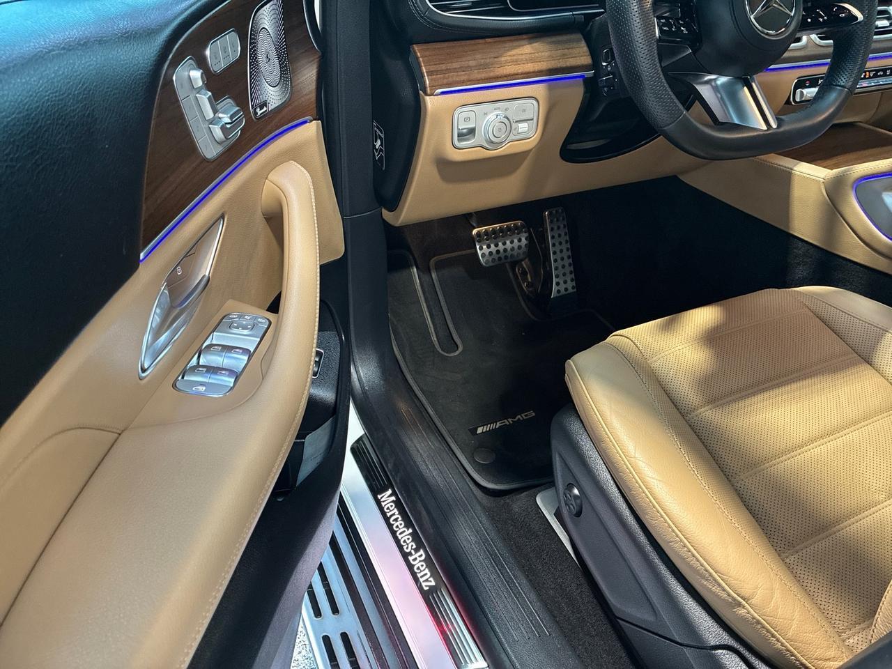 2024 Mercedes-Benz GLS450 AMG Line, Night Pkg, 23in AMG Wheels, 5-Zone Climate, Leather, Captain's Seats, Tow Houston TX