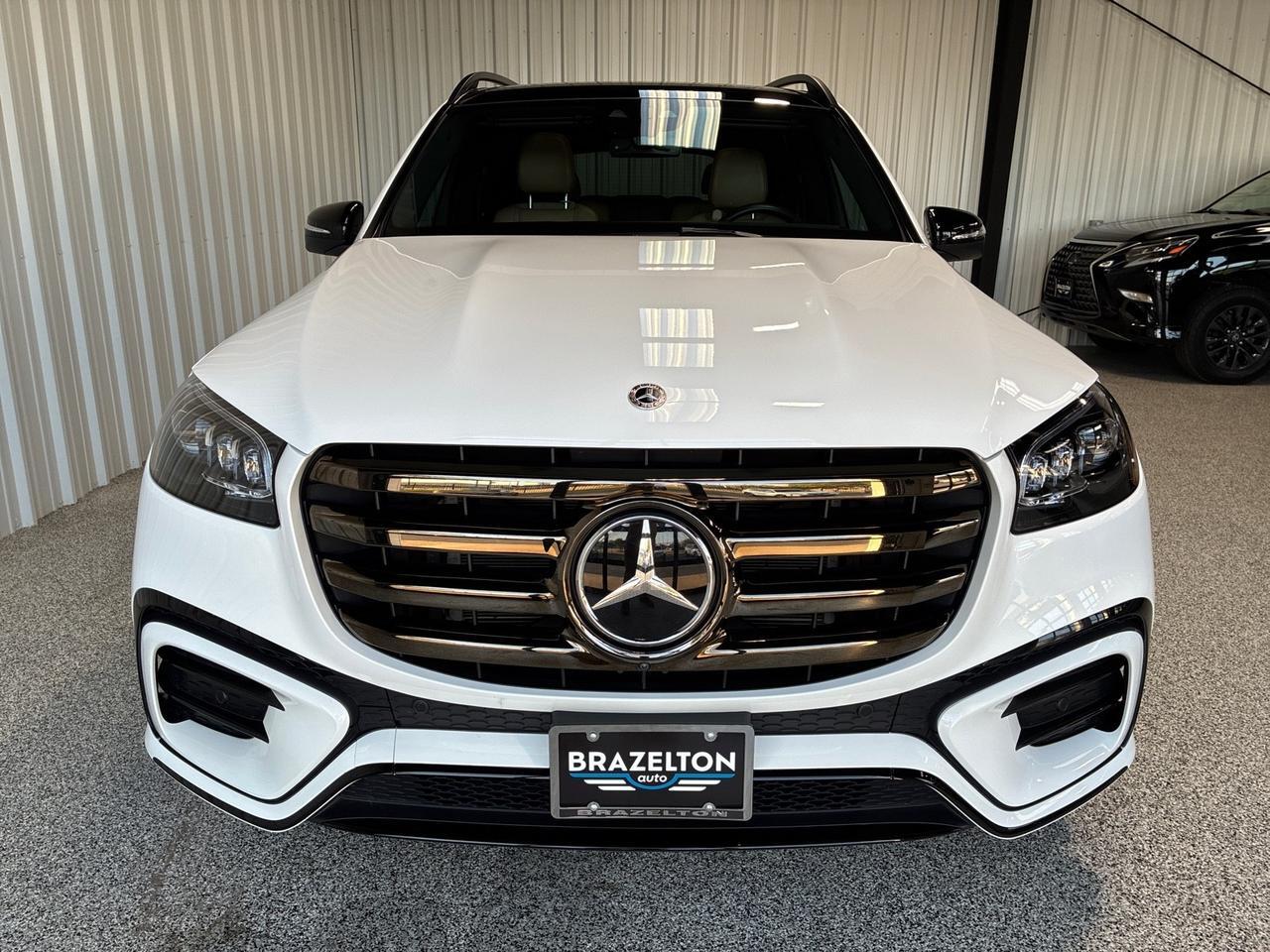 2024 Mercedes-Benz GLS450 AMG Line, Night Pkg, 23in AMG Wheels, 5-Zone Climate, Leather, Captain's Seats, Tow Houston TX