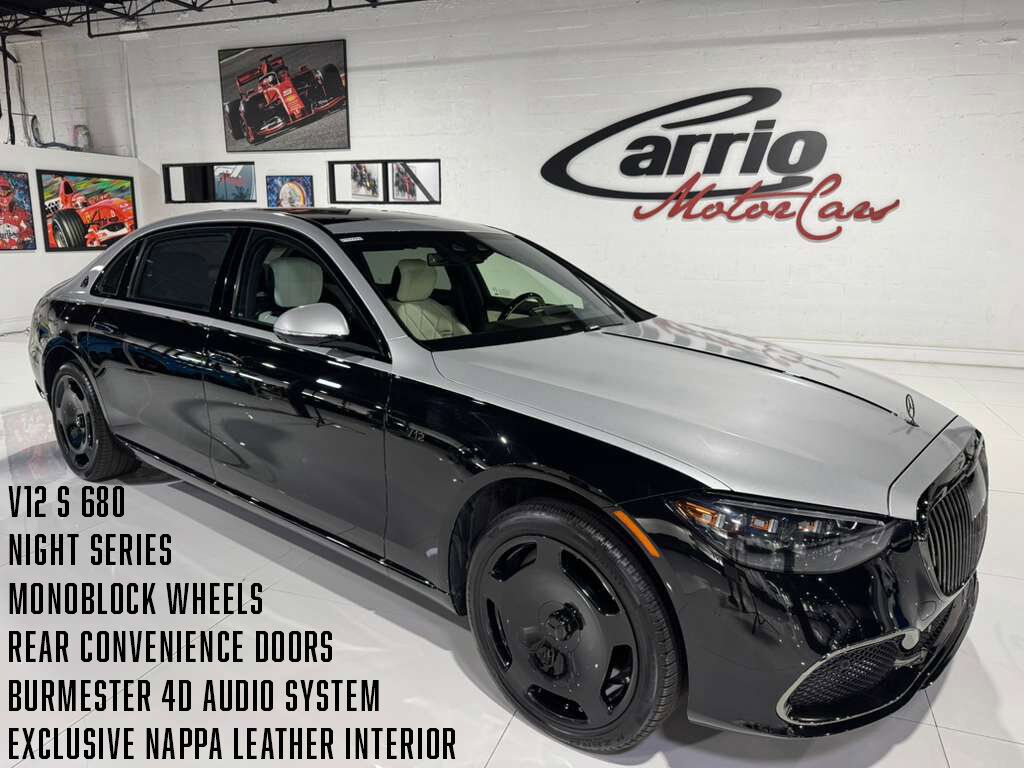 2024 Mercedes-Benz S-Class Maybach S 680 V12 NIGHT SERIES!! Fort Lauderdale FL