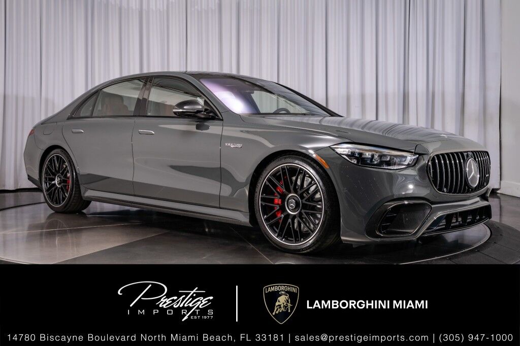2024 Mercedes-Benz S63 AMG E 4Matic AMG S 63 E North Miami Beach FL