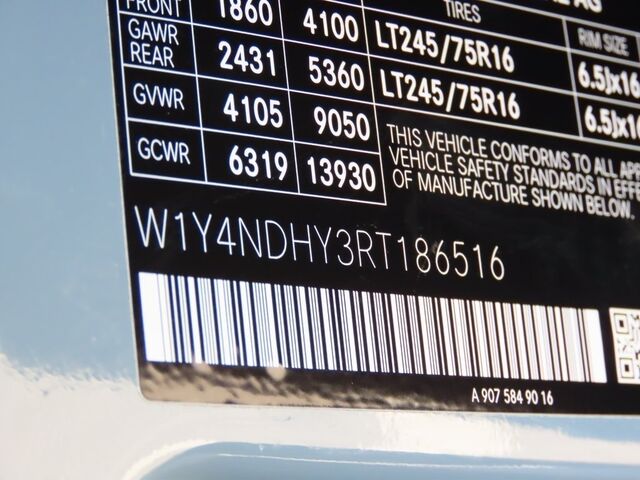 2024 Mercedes-Benz Sprinter 2500 Cargo 170 WB Oshkosh WI