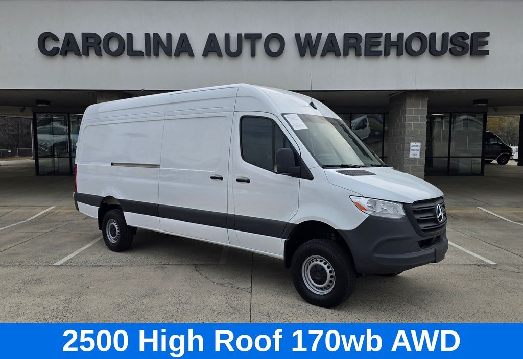2024 Mercedes-Benz Sprinter 2500 Cargo 170WB High-Roof AWD Diesel W/7" Touch-Screen Concord NC