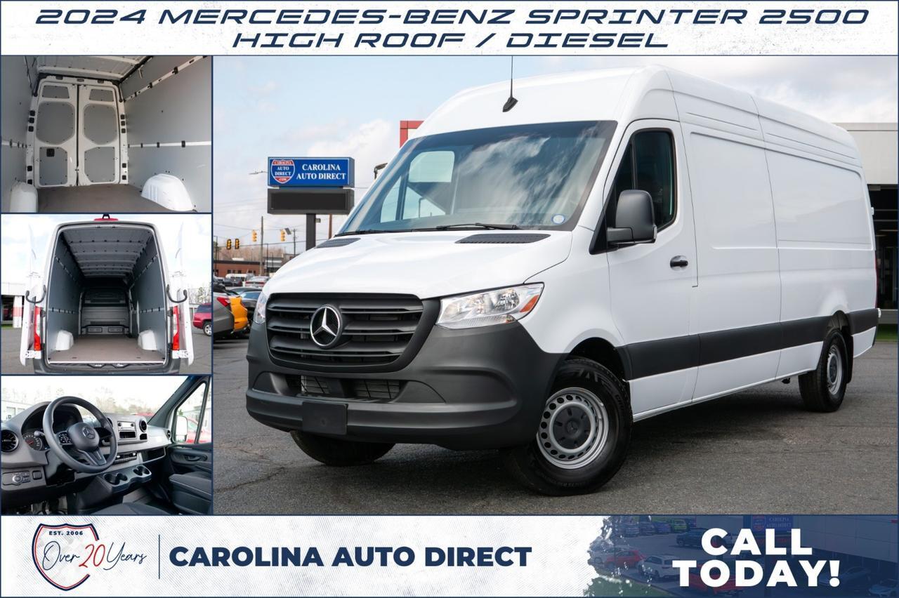 2024 Mercedes-Benz Sprinter 2500 High Roof / Diesel / Wall Paneling & Flooring!