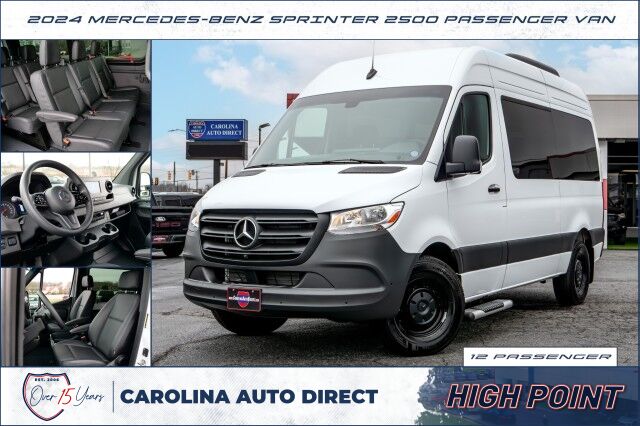 2024 Mercedes-Benz Sprinter 2500 Passenger Van / 12 Passenger / Turbo Diesel!