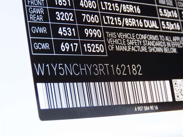 2024 Mercedes-Benz Sprinter 3500 Cargo 170 WB Oshkosh WI