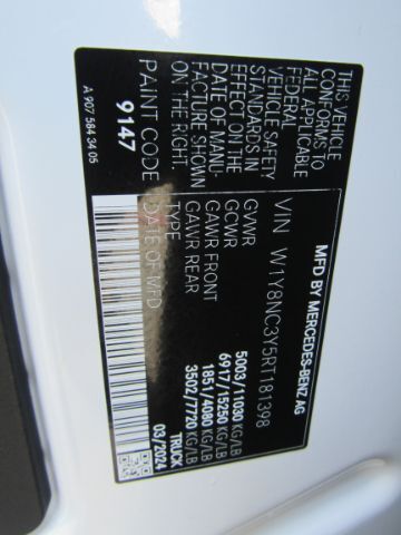 2024 Mercedes-Benz Sprinter 3500XD High Roof 4-Cyl Diesel HO Plano TX