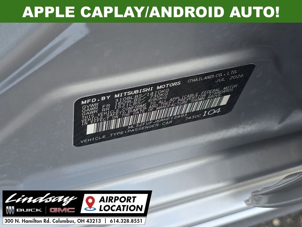 2024 Mitsubishi Mirage G4 LE Columbus OH