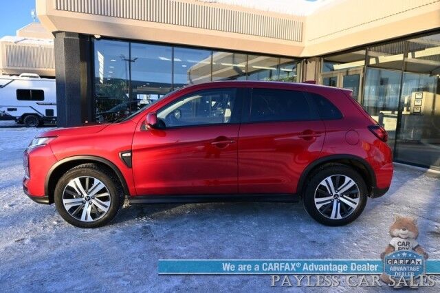 2024 Mitsubishi Outlander Sport ES / AWD / Premium Cloth Seats / Lane Watch Assist & Forward Collision Alert / Power Locks, Windows & Mirrors / Apple CarPlay & Android Auto / Back Up Camera / Aluminum Wheels / 29 MPG / Only 22K Miles