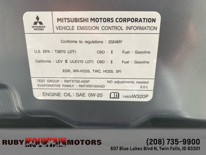 2024 Mitsubishi Outlander Sport Trail Edition Twin Falls ID
