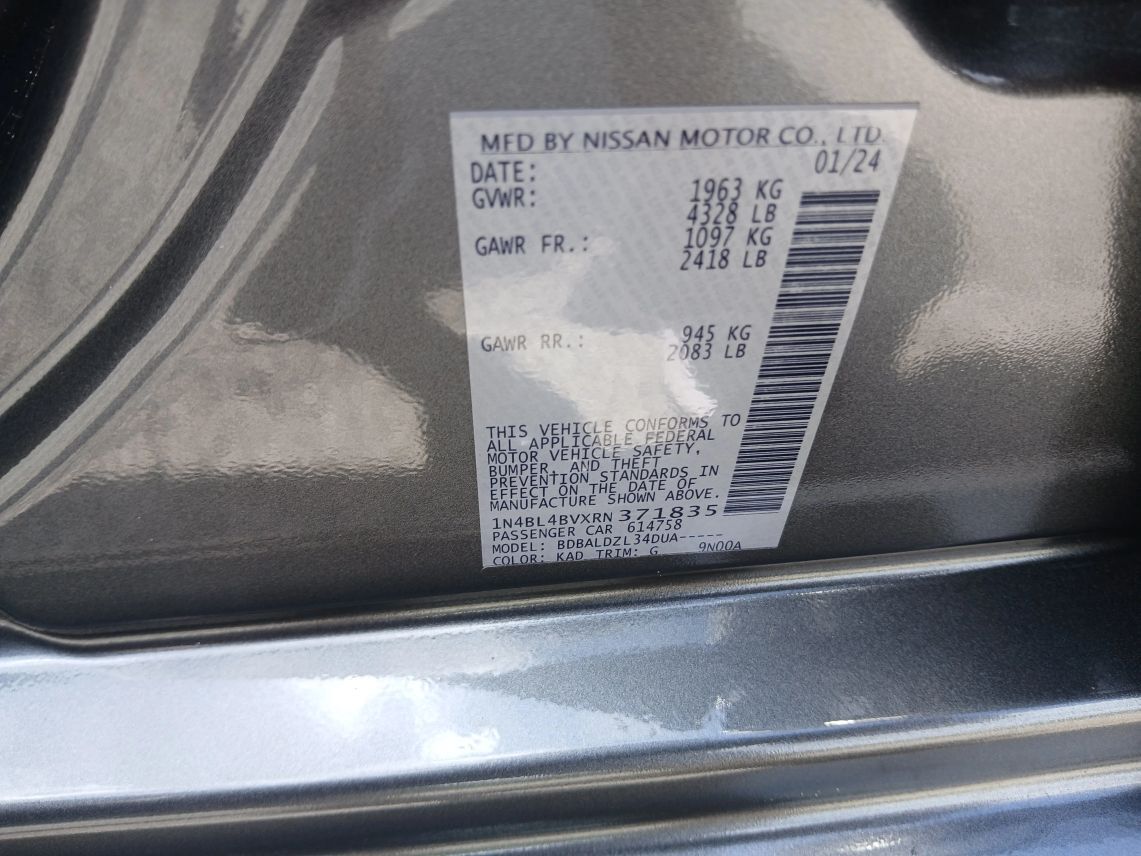 2024 Nissan Altima 2.5 S Sedan 4D Maitland FL