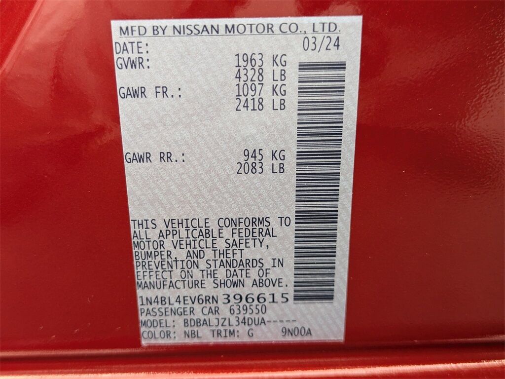 2024 Nissan Altima 2.5 SL Kennesaw GA