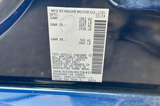 2024 Nissan Altima 2.5 SR Oakland CA