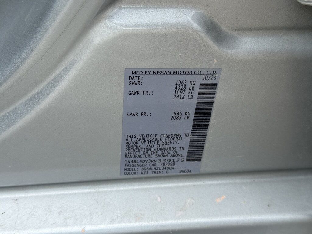 2024 Nissan Altima 2.5 SV Crestwood KY
