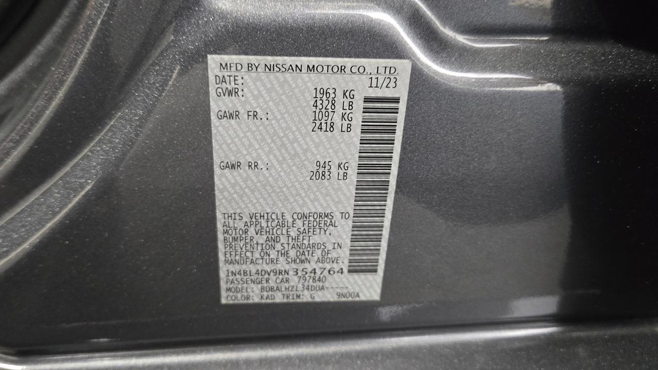 2024 Nissan Altima 2.5 SV Jersey City NJ