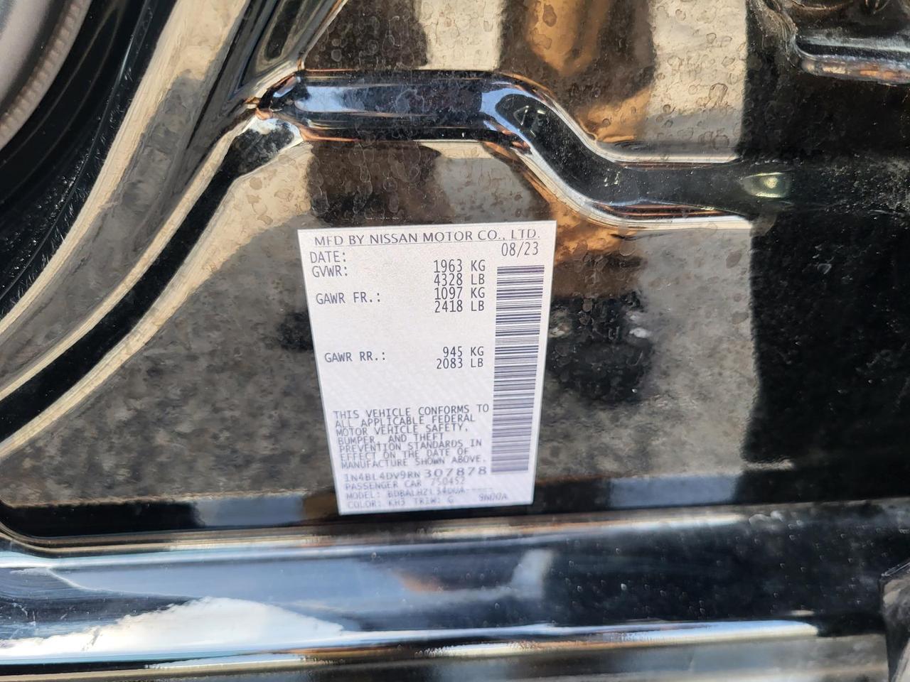 2024 Nissan Altima 2.5 SV Sedan Beeville TX