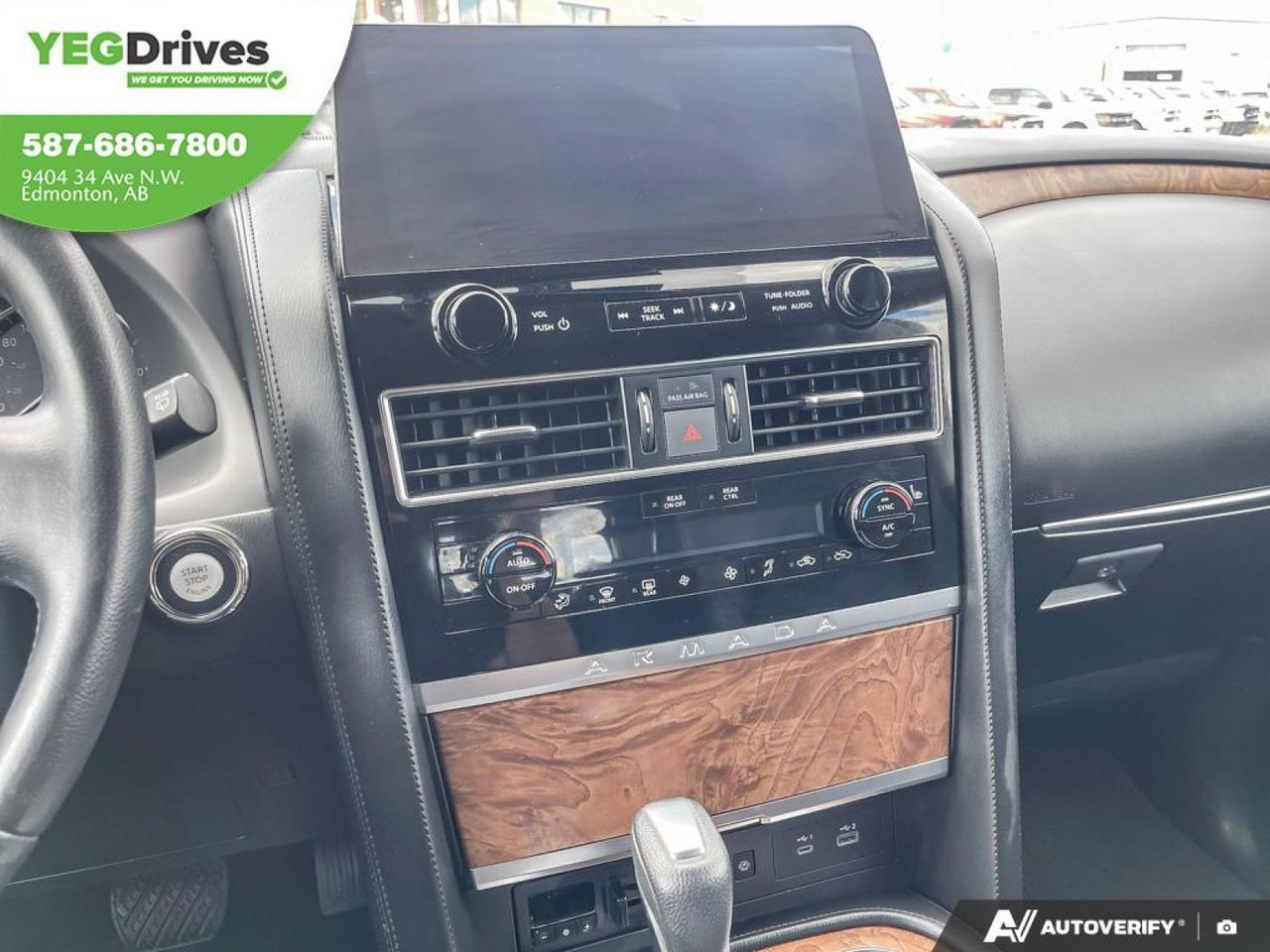2024 Nissan Armada SL Midnight Edition Edmonton AB
