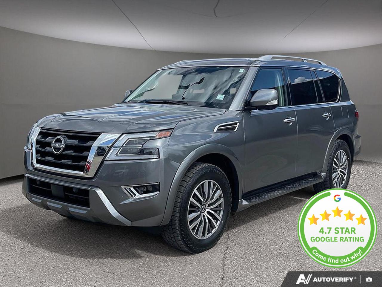 Gray 2024 Nissan Armada SUV / Crossover Four-Wheel Drive