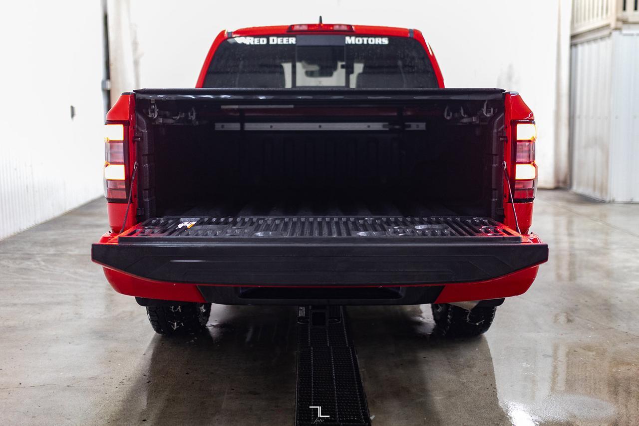 2024 Nissan Frontier 4x4 Crew Cab Pro-4X Leather Roof Nav BCam Red Deer AB