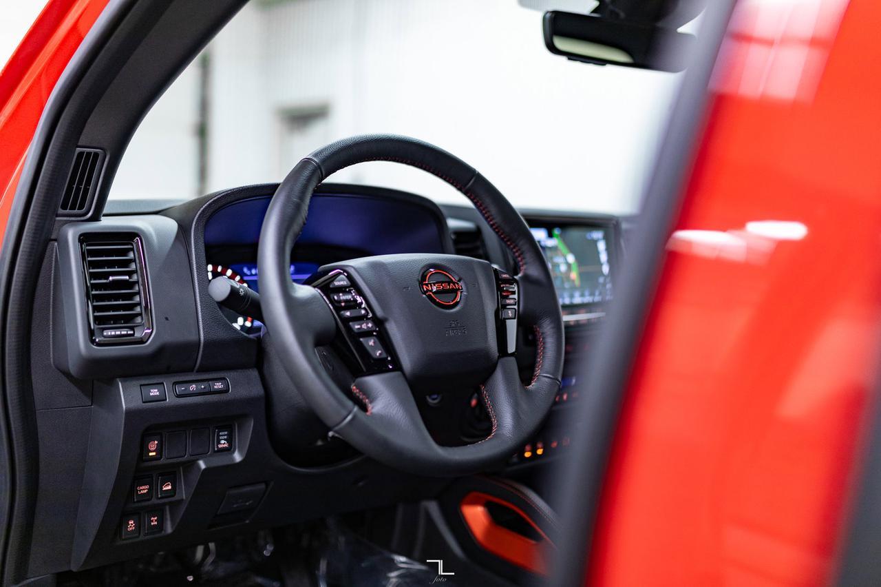 2024 Nissan Frontier 4x4 Crew Cab Pro-4X Leather Roof Nav BCam Red Deer AB