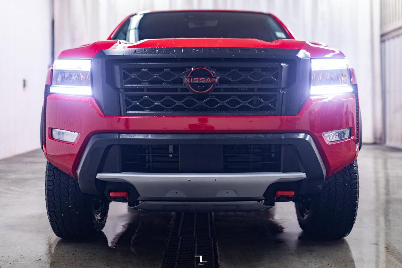 2024 Nissan Frontier 4x4 Crew Cab Pro-4X Leather Roof Nav BCam Red Deer AB